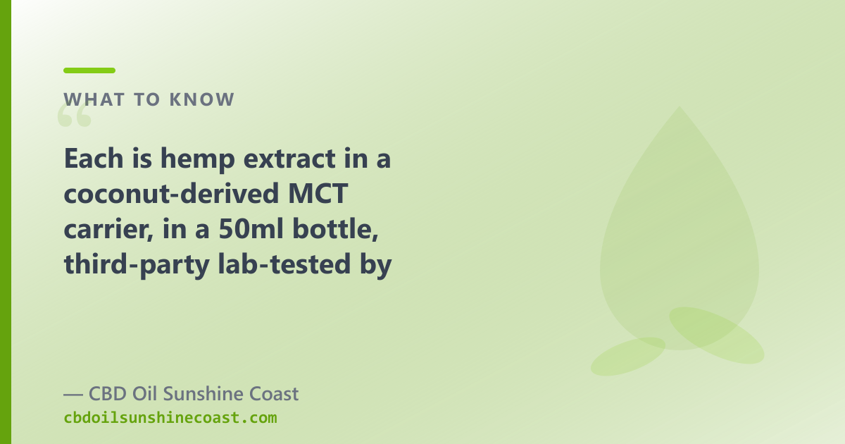 ECS Botanics is a licensed producer of prescription medical cannabis; OTC CBD oil is a different route